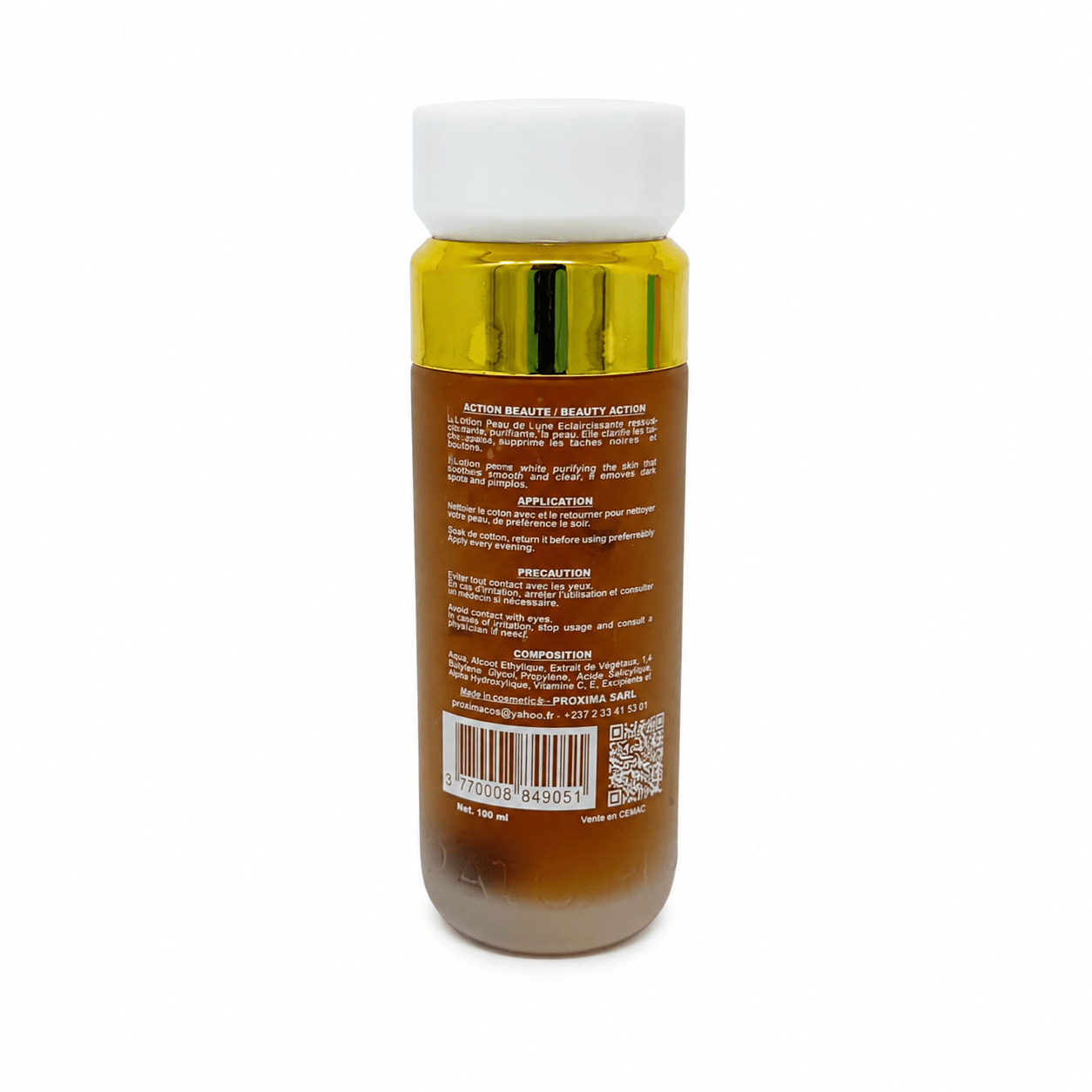 Lotion Peau de Lune | Brightening & Smoothing Skin Care - Yado African & Caribbean Market