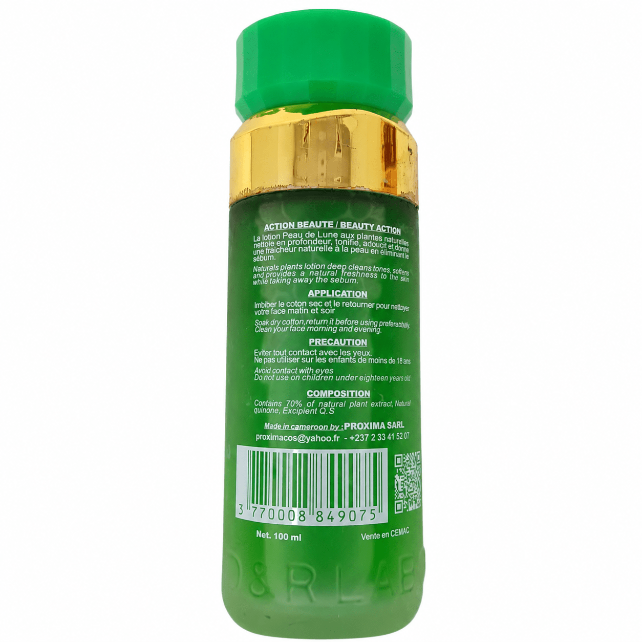 Lotion Peau de Lune | Brightening & Smoothing Skin Care - Yado African & Caribbean Market