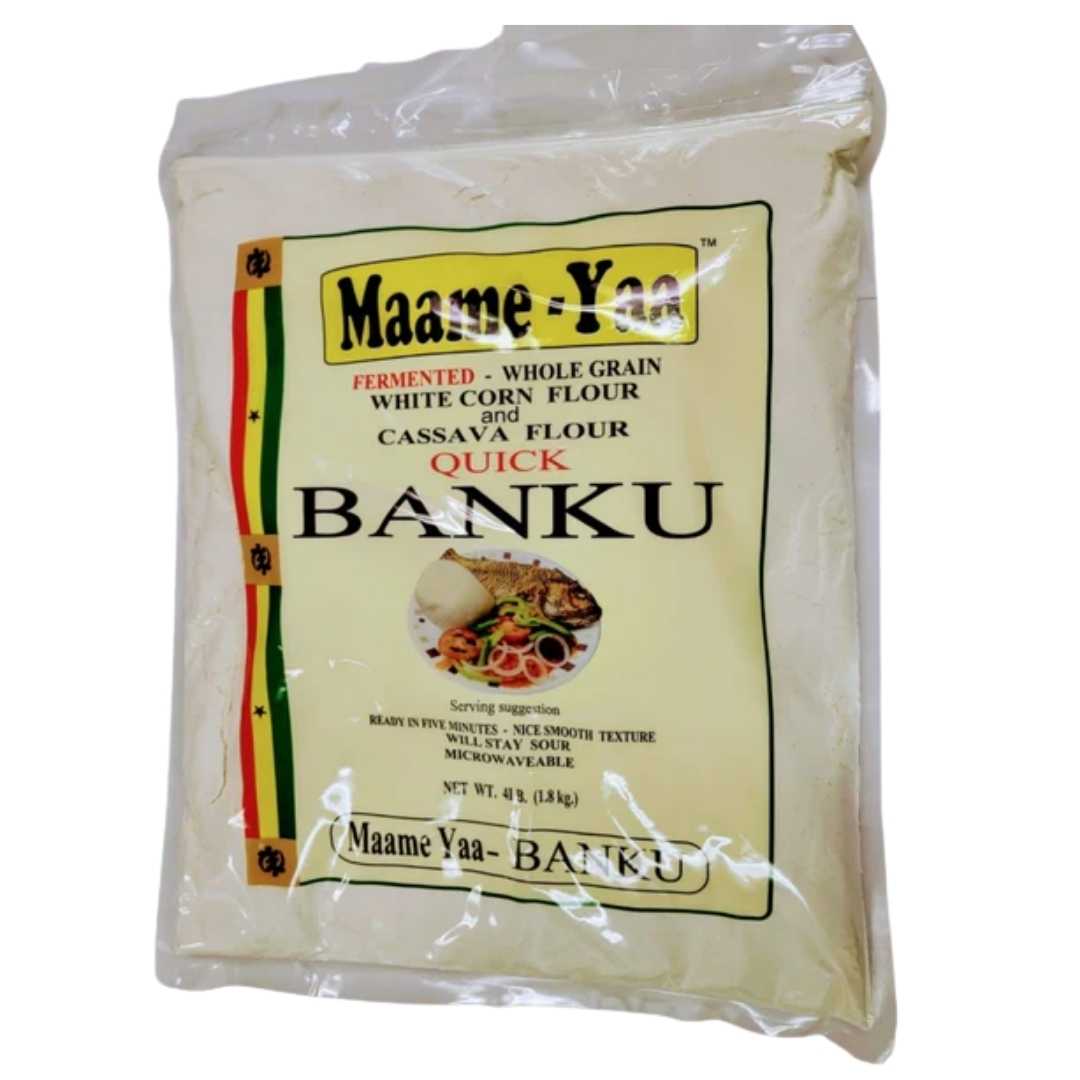 Maame - Yaa Banku Flour - 10lb, Traditional African Staple - Yado African & Caribbean Market