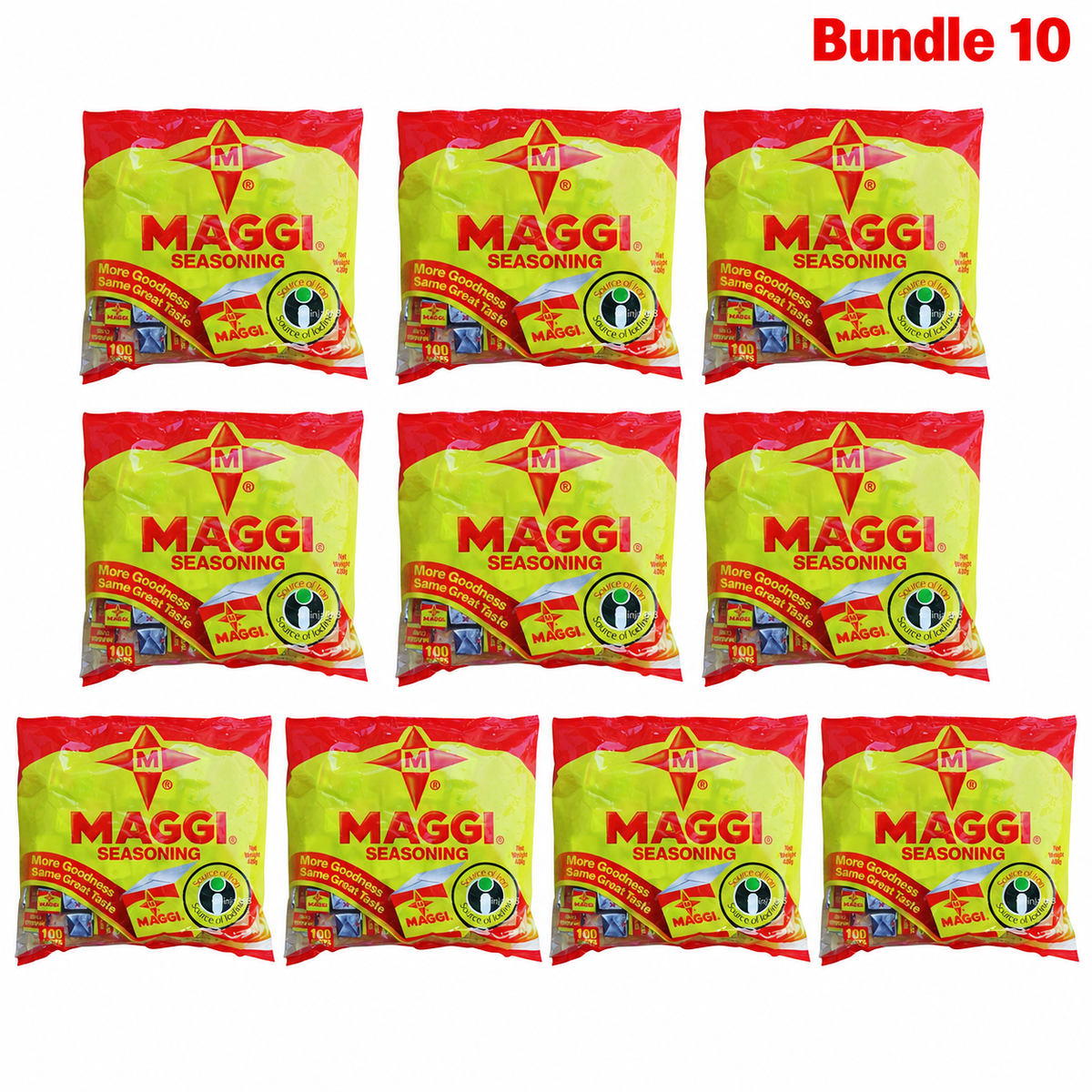 Maggi Seasoning Cubes | 100 Cubes Pack 35.2 oz - Yado African & Caribbean Market