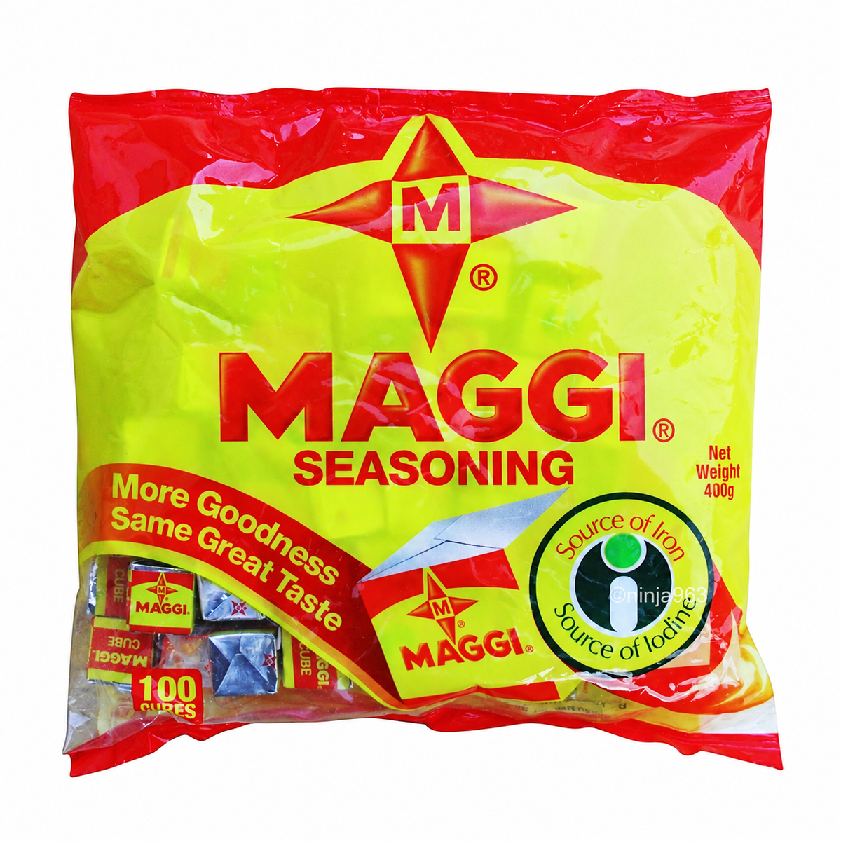 Maggi Seasoning Cubes | 100 Cubes Pack 35.2 oz - Yado African & Caribbean Market
