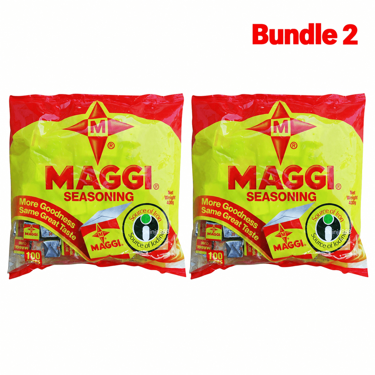 Maggi Seasoning Cubes | 100 Cubes Pack 35.2 oz - Yado African & Caribbean Market