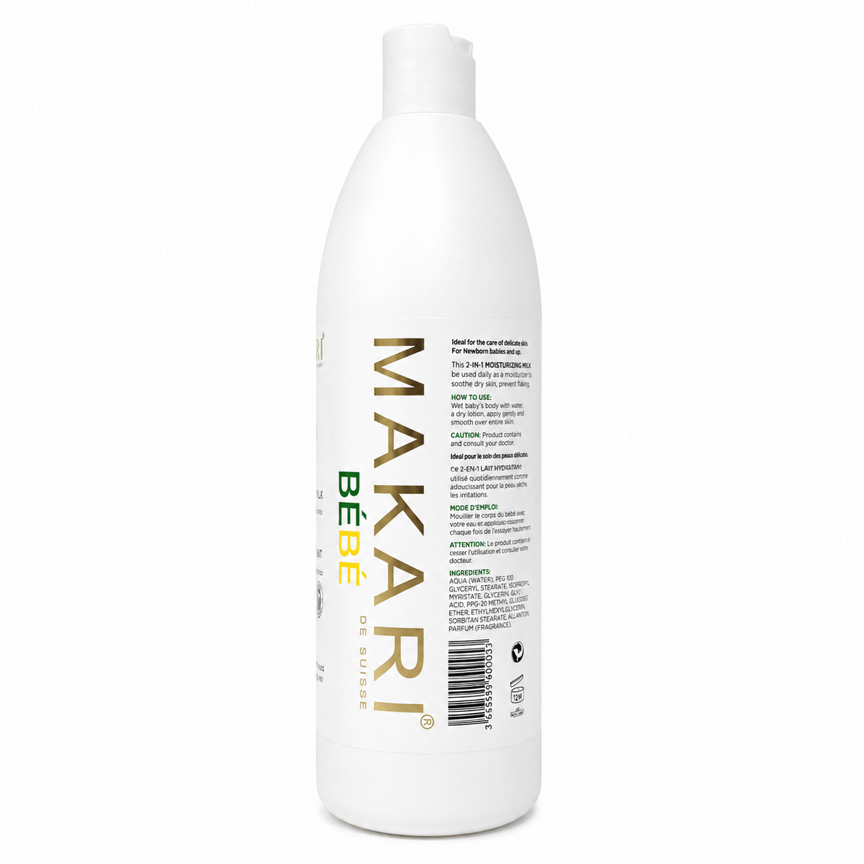 Makari Baby Moisturizing Milk 2-In-1 | Gentle Baby Care - Yado African & Caribbean Market