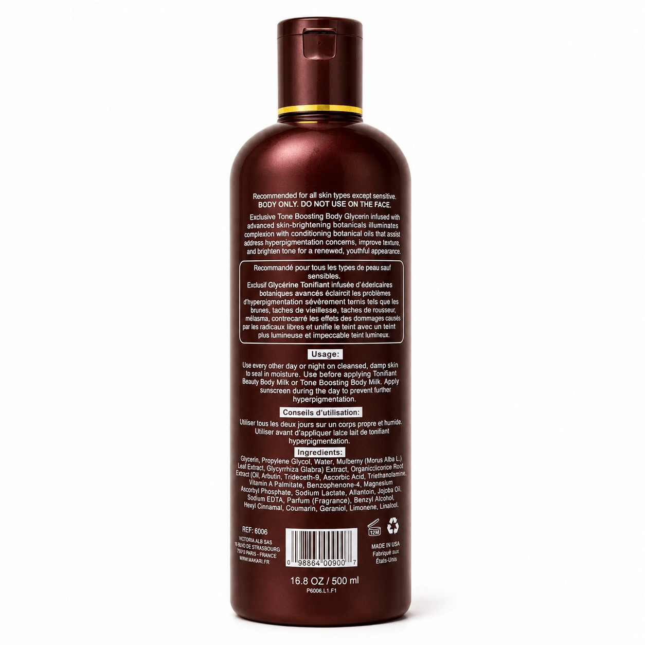 Makari Exclusive Tone Boosting Body Glycerin Glow - Yado African & Caribbean Market