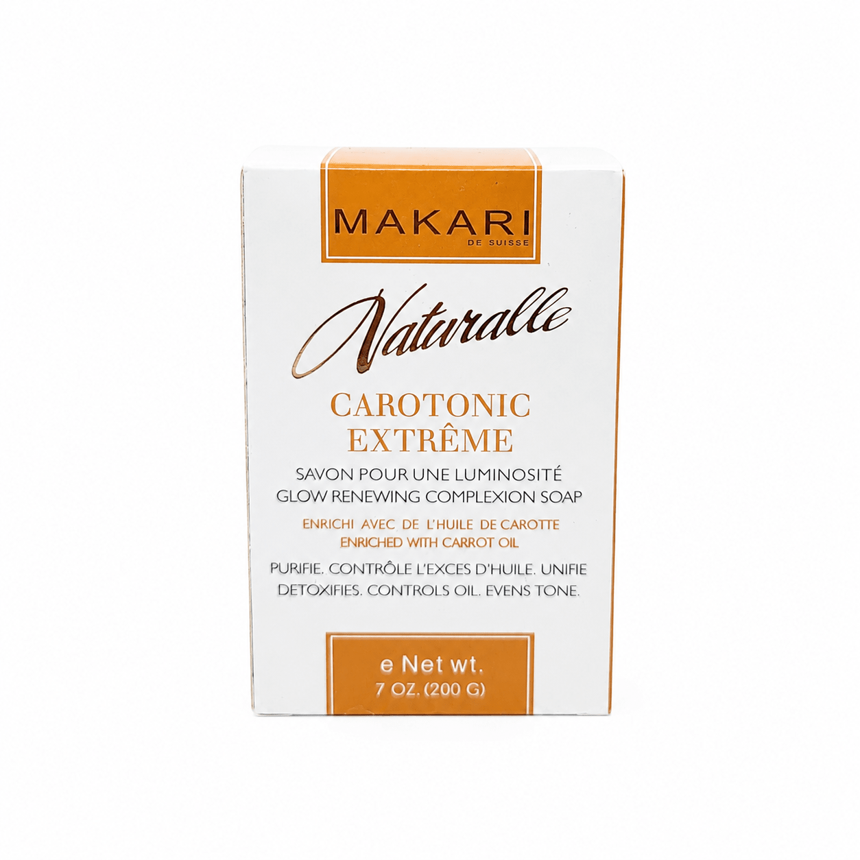 Makari Naturalle Carotonic Extreme Soap 7 oz for Radiant Skin - Yado African & Caribbean Market