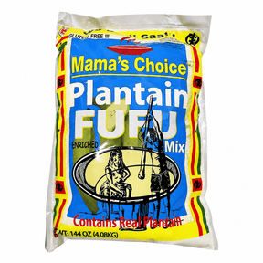 Mama Choice Plantain Fufu 10lb – Single Unit (Inventory Stock)