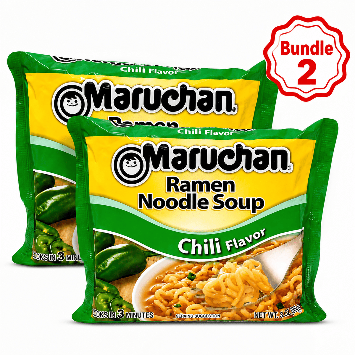Maruchan Ramen Chili flavour pack of 2 packets