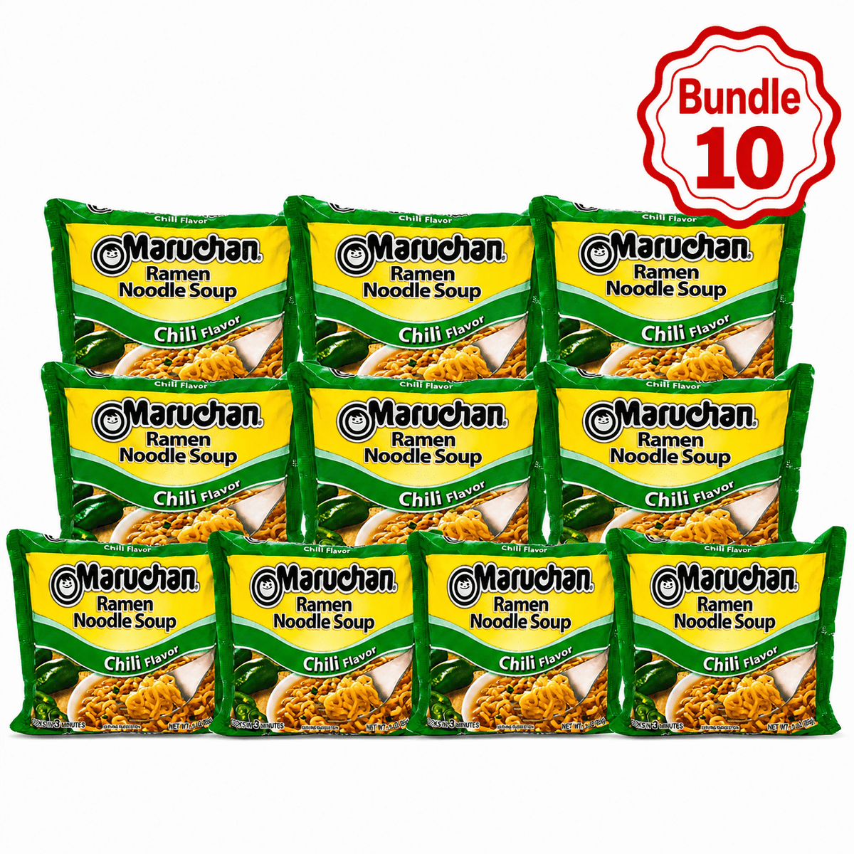 Maruchan Ramen Chili flavour pack of 10 packets