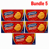 McVitie's Digestive Biscuits 250g pack of 5 packs