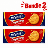 McVitie's Digestive Biscuits 400g pack of 2 packs
