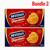 McVitie's Digestive Biscuits 250g pack of 2 packs