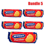 McVitie's Digestive Biscuits 355g Round Pack pack of 5 packs