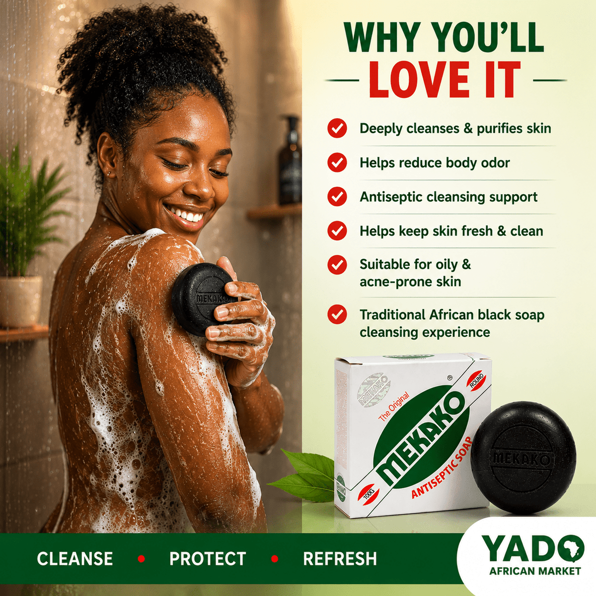 Mekako Soap 100g - Yado African & Caribbean Market