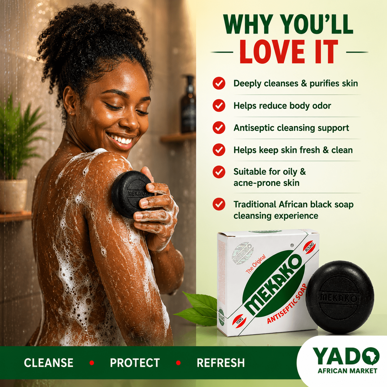 Mekako Soap 100g - Yado African & Caribbean Market