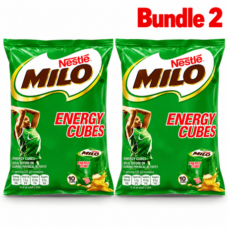Milo Energy Cube pack of 2 bags