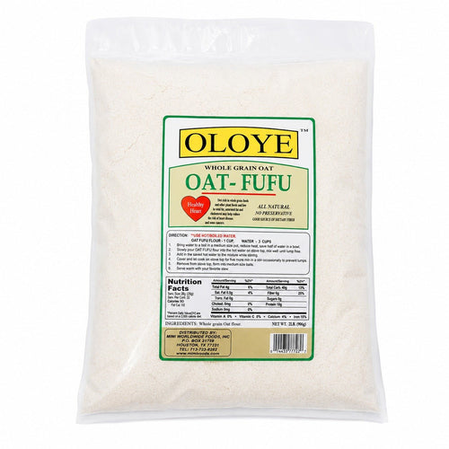 Mimi Whole Grain Oat Flour Fufu | Healthy 2lb