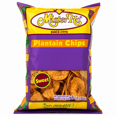 Mister Ho Plantain Chips | Sweet & Crispy Snack - Yado African & Caribbean Market