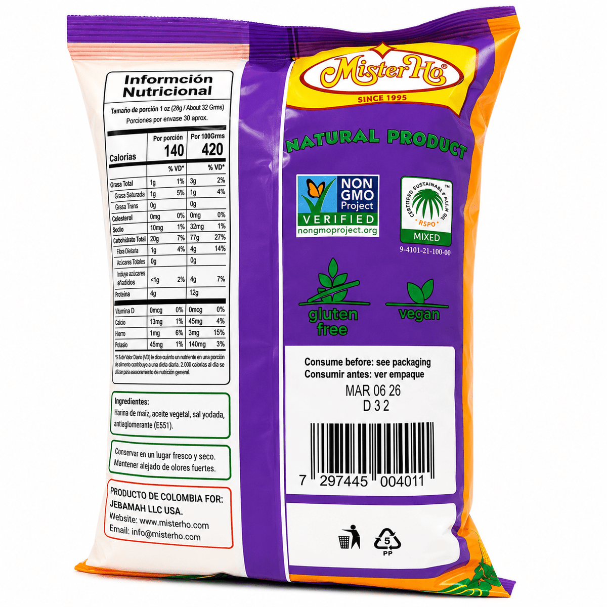 Mister Ho Plantain Chips | Sweet & Crispy Snack - Yado African & Caribbean Market