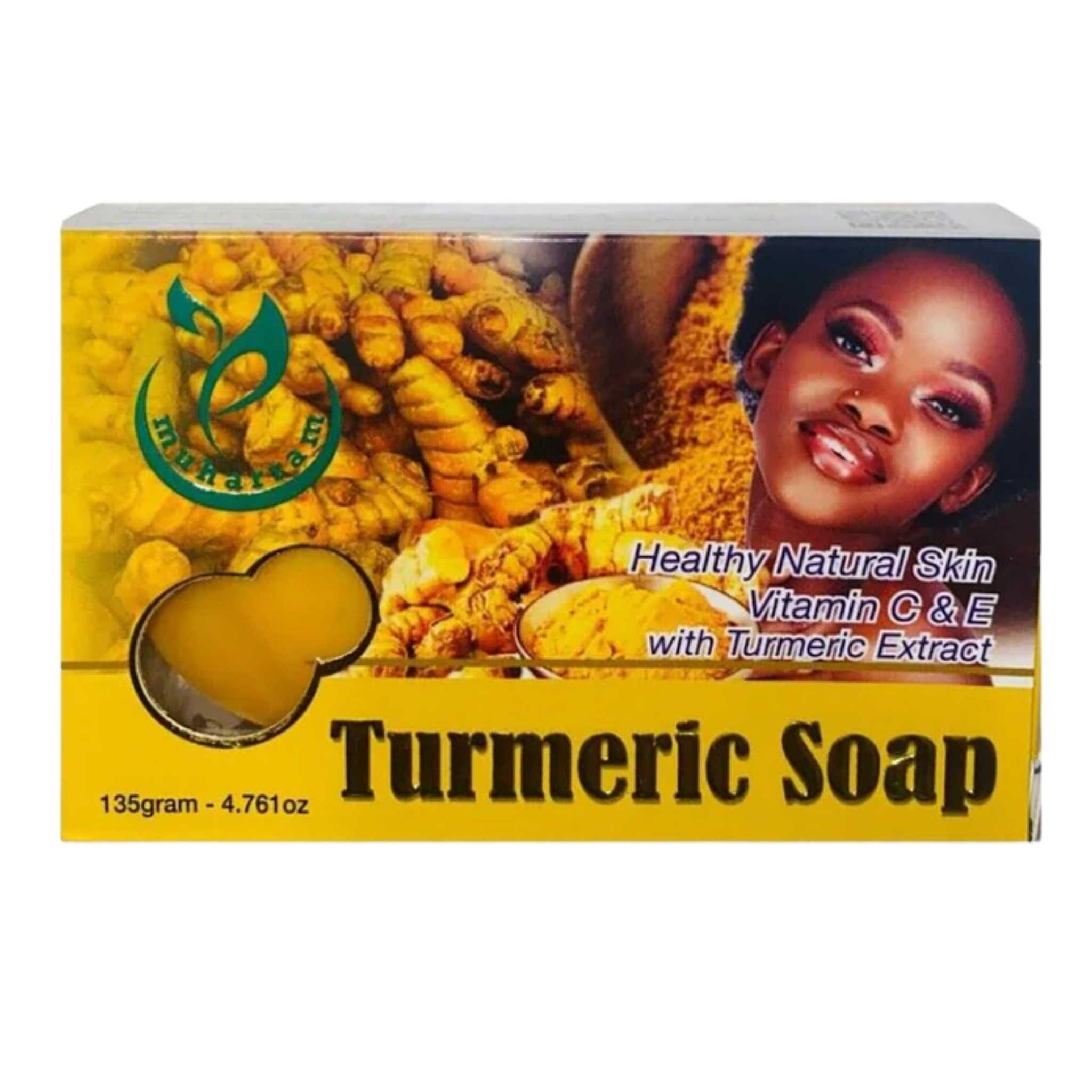 Muharram Turmeric Bar Soap - Yado African & Caribbean Market