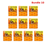 Nano Extra White Papaya Carrot Face Soap pack of 10 bars