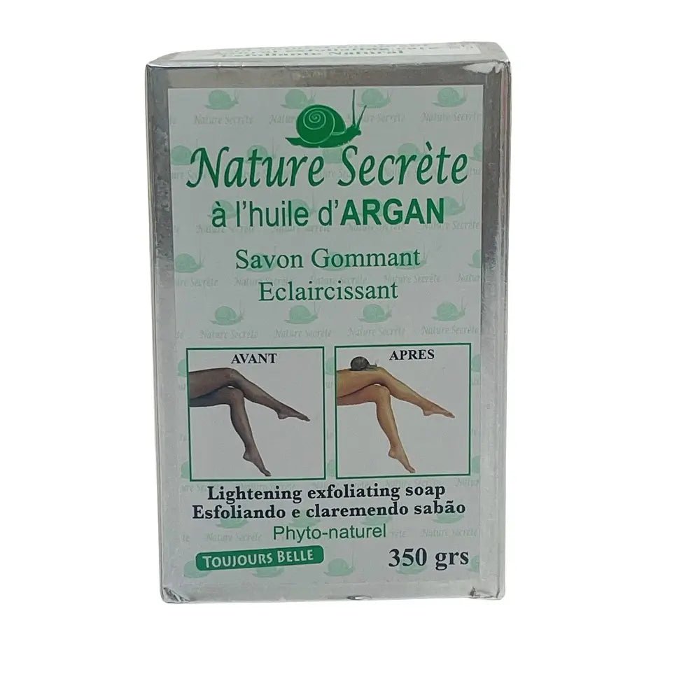 Nature Secrete Argan Lightening & Exfoliating Soap 350g - Yado African & Caribbean Market