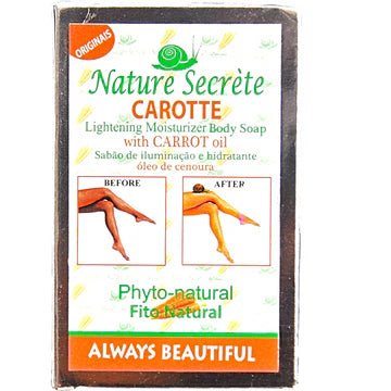 NATURE SECRETE CARROT – Exfoliating Soap - Yado African & Caribbean Market