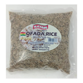 Nayass Ofada Rice – Organic Unpolished Local Rice, 4.875 lb - Yado African & Caribbean Market