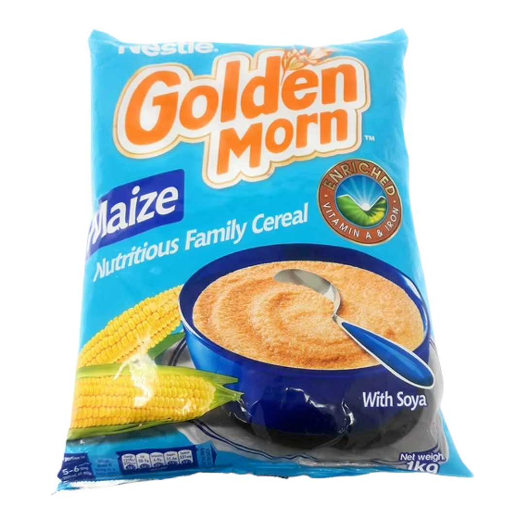 Nestle Golden Morn Nutritious Family Cereal Maize and Soya Protein 900g - Yado African & Caribbean Market