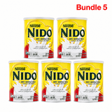 Nestlé Nido Dry Whole Milk 400g pack of 5 tins