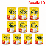 Nestlé Nido Dry Whole Milk 900g pack of 10 tins