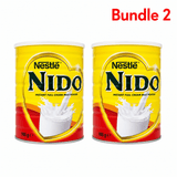 Nestlé Nido Dry Whole Milk 900g pack of 2 tins