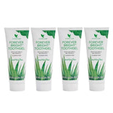 New Forever Living Bright Toothgel With Aloe Vera NO Fluoride 4.6oz, Pack Of 4 - Yado African & Caribbean Market