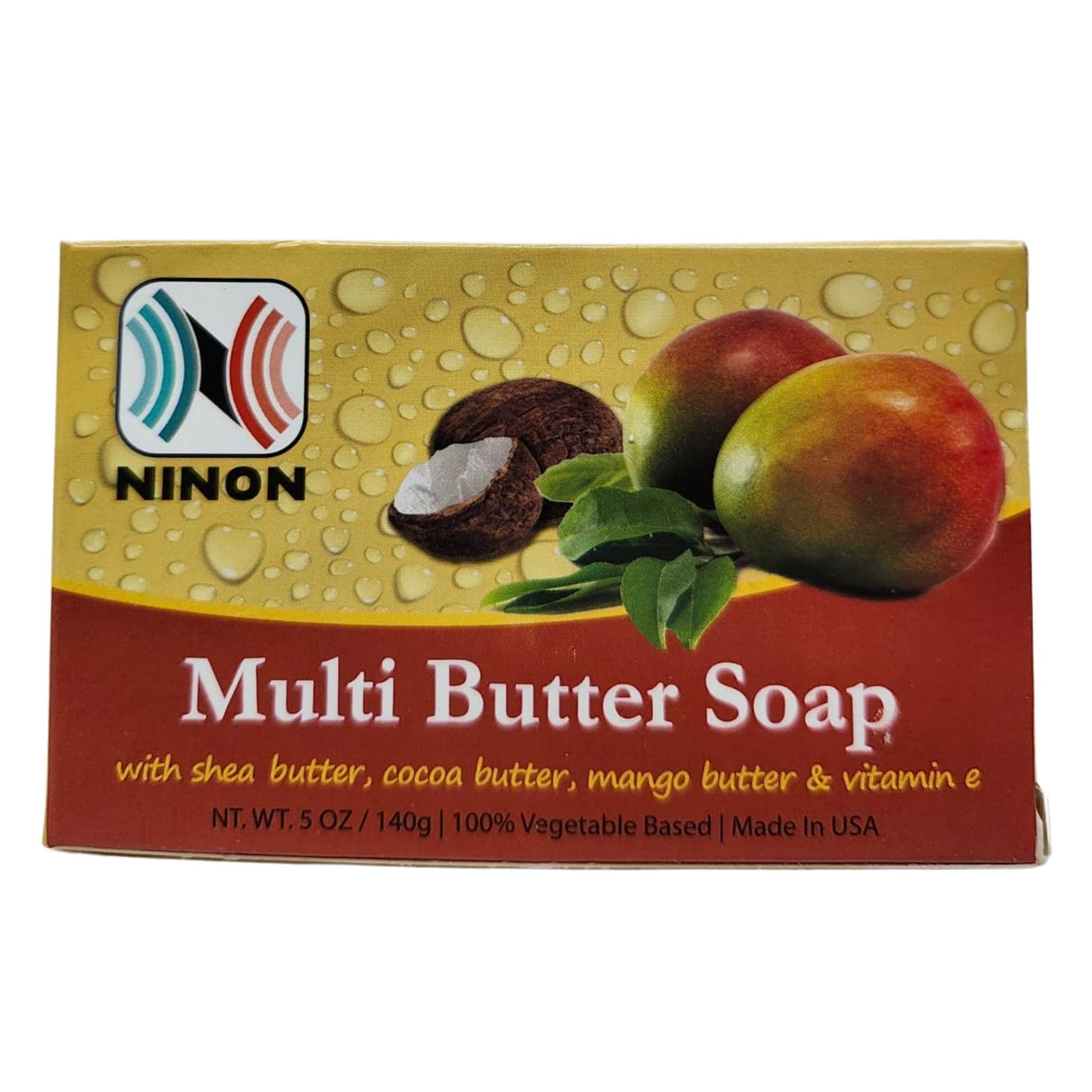 Ninon Multi Butter Soap (5oz) - Yado African & Caribbean Market