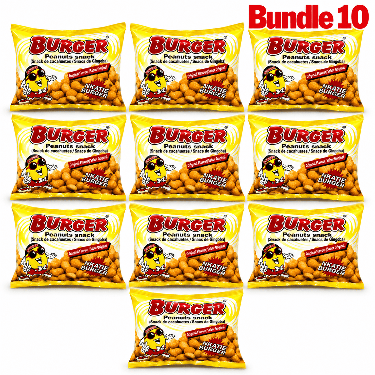 Nkatie Burger – Authentic African Peanut Snack - Yado African & Caribbean Market