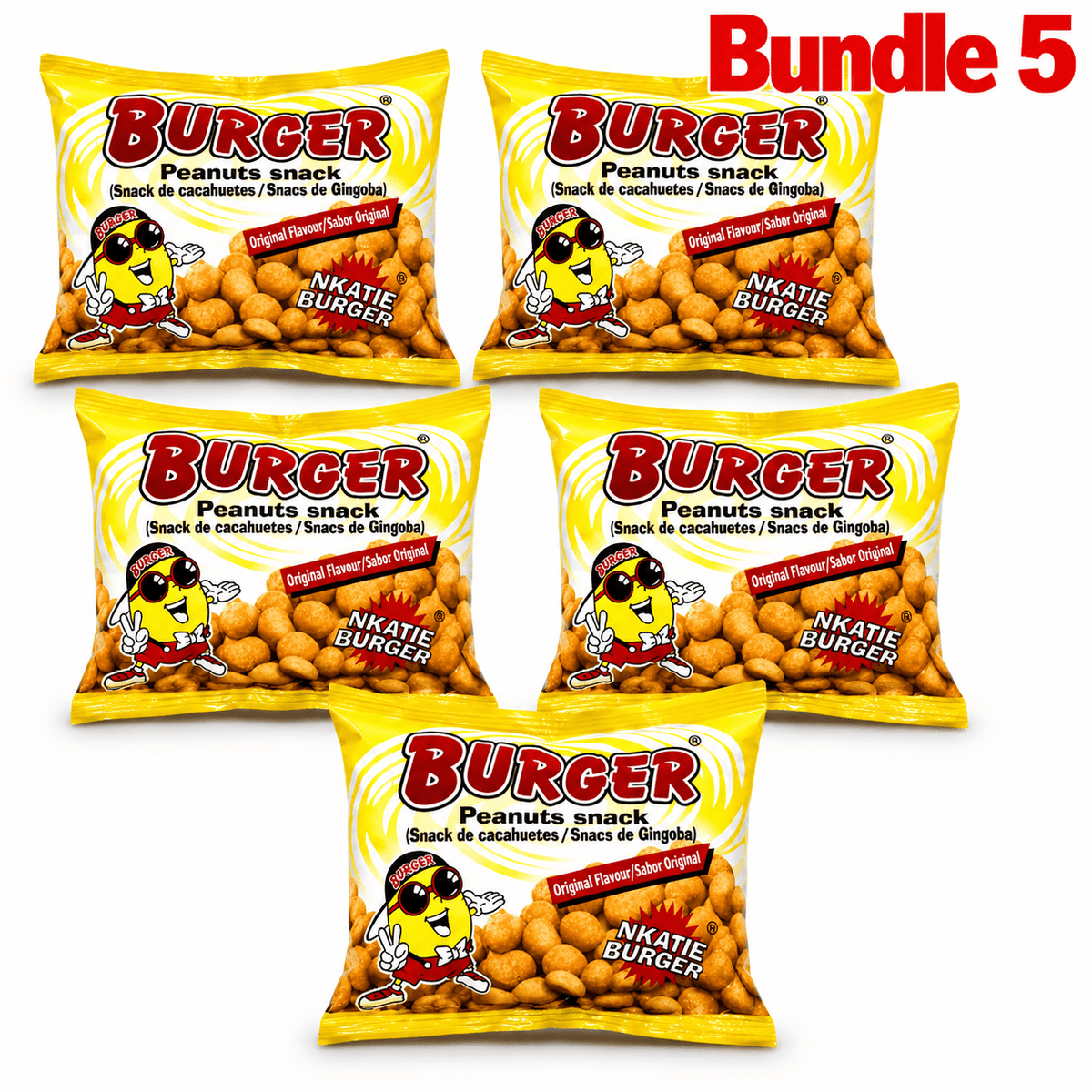 Nkatie Burger – Authentic African Peanut Snack - Yado African & Caribbean Market