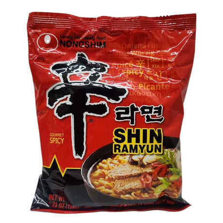 Nongshim Shin Ramyun Gourmet Spicy Noodle Soup - Yado African & Caribbean Market