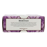Nubian Heritage Lavender & Wildflowers Soap 5 oz, gentle cleansing bar infused with lavender and wildflower extracts to cleanse, moisturize, and leave skin feeling soft, smooth, and lightly refreshed.