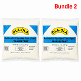 Ola Ola Authentic Pounded Yam Family Size, premium instant pounded yam flour for preparing smooth, traditional African pounded yam to enjoy with soups and stews.