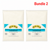 Ola Ola Authentic Pounded Yam Family Size, premium instant pounded yam flour for preparing smooth, traditional African pounded yam to enjoy with soups and stews.