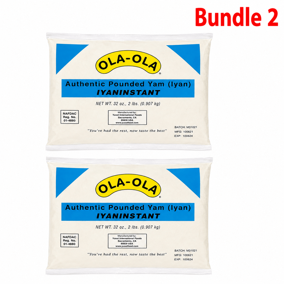 Ola Ola Authentic Pounded Yam | – Yado African & Caribbean Market