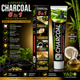 Organic Charcoal Toothpaste – Natural Teeth Whitening & Fresh Breath - Yado African & Caribbean Market