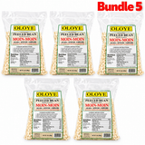 Oloye Peeled Black Eye Peas 2 lb pack of 5 bags