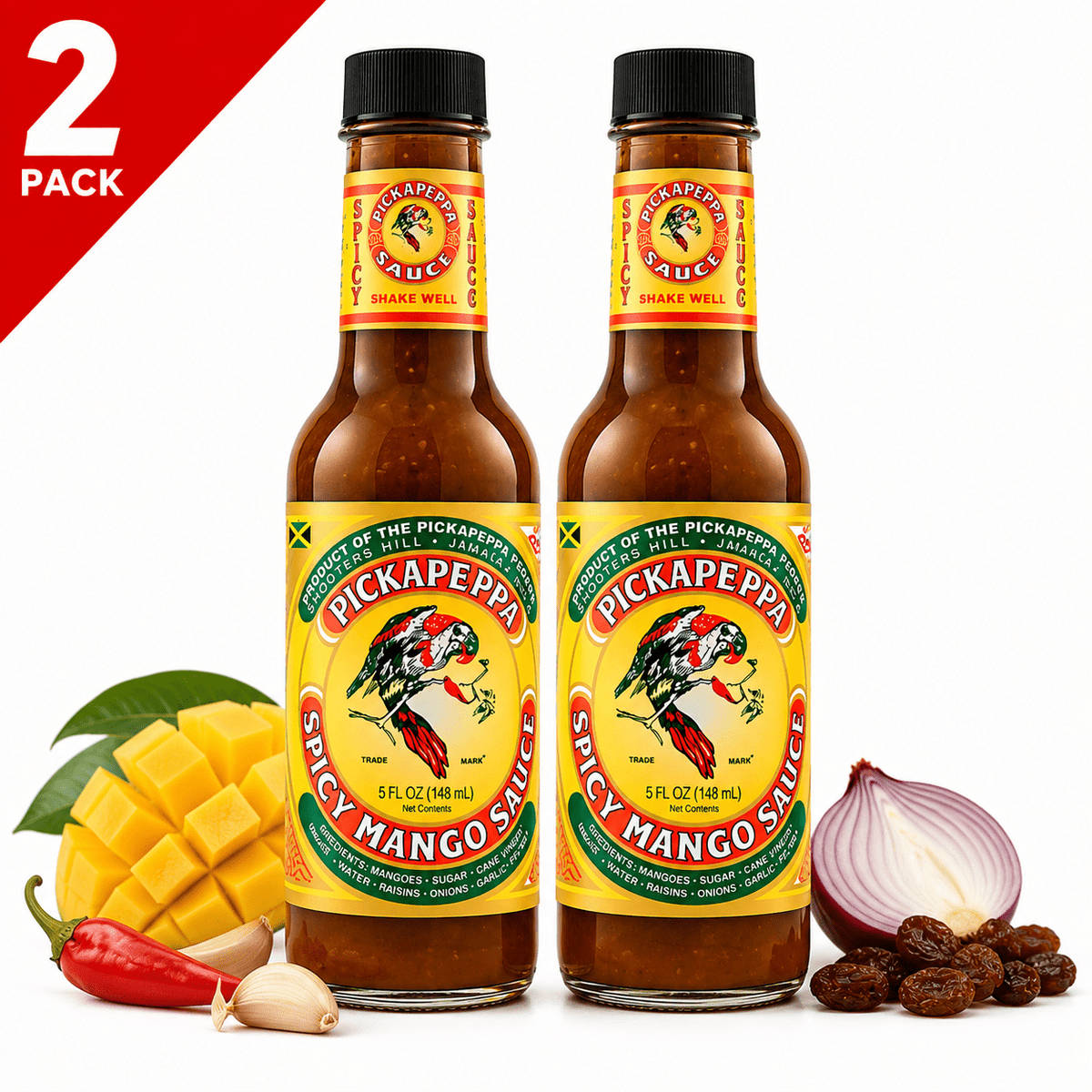 Pickapeppa Spicy Mango Sauce – Sweet & Spicy Caribbean Flavor - Yado African & Caribbean Market
