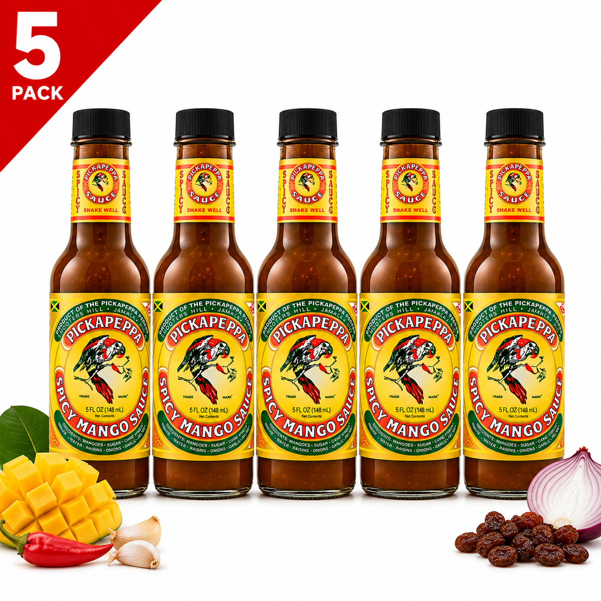 Pickapeppa Spicy Mango Sauce – Sweet & Spicy Caribbean Flavor - Yado African & Caribbean Market