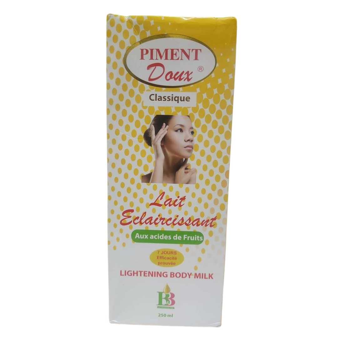 Piment Doux Classique Lightening Body Milk - Yado African & Caribbean Market