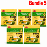 Pocas Honey Ginger Tea Soursop flavour pack of 5 boxes