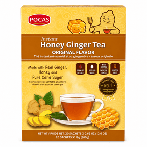 Pocas Instant Honey Ginger Tea Soursop flavour – Single Unit (Inventory Stock)