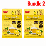 Pocas Honey Ginger Tea Lemon flavour pack of 2 boxes