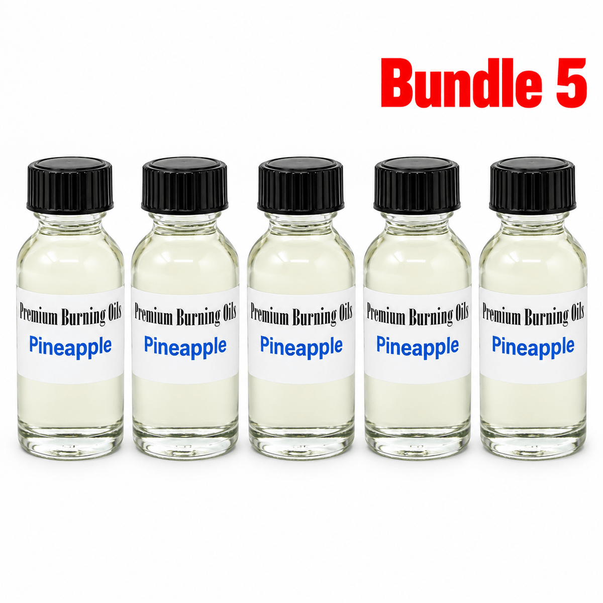 Premium Burning Oil Pineapple pack of 5 bottles