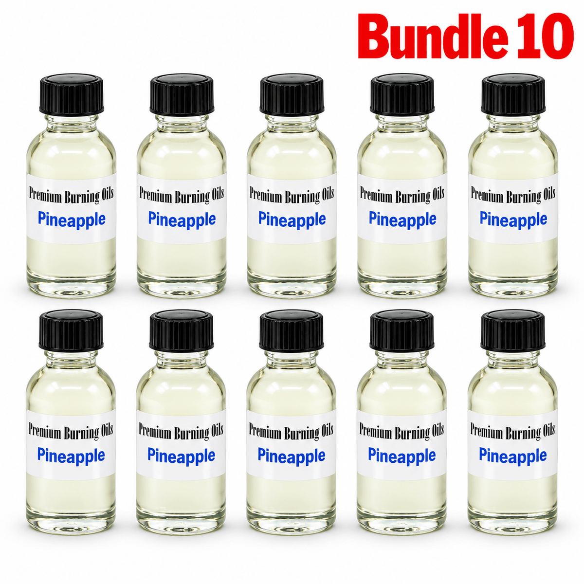 Premium Burning Oil Pineapple pack of 10 bottles